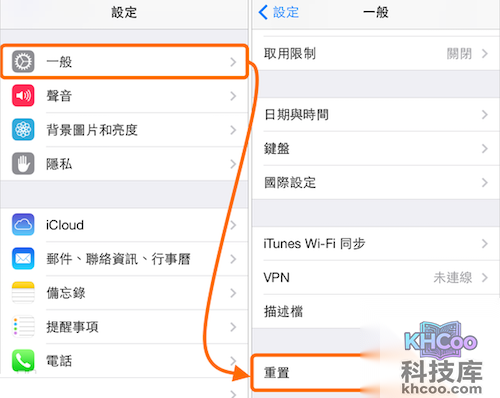 iphone恢复出厂设置