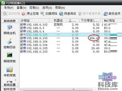 打开P2P检查一下即可