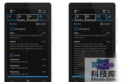 操作中心增加了滚动设计