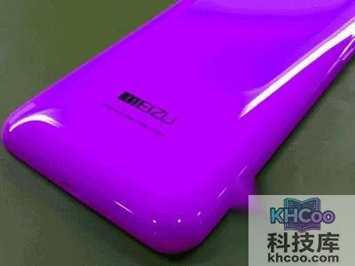 魅蓝5寸新机后壳图-紫色