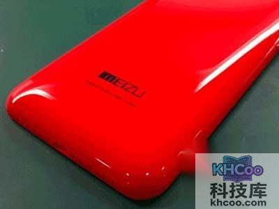 魅蓝5寸新机后壳图-红色