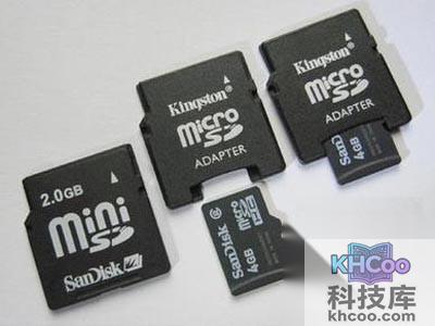 MiniSD卡图赏