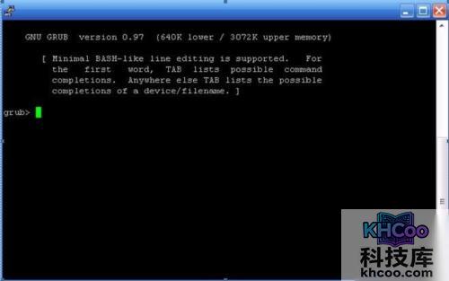 神舟笔记本安装系统时出现GRUB提示怎么办