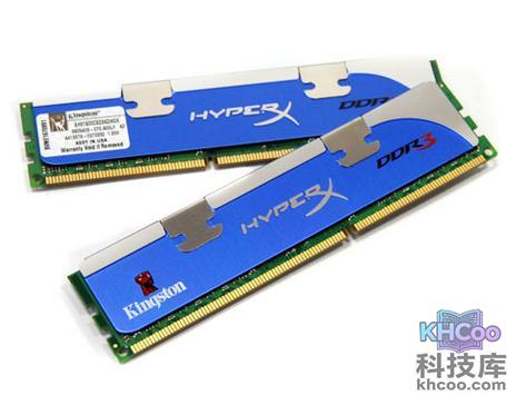 金士顿DDR3 1600 8G骇客神条套装