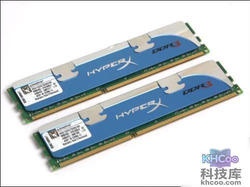 金士顿DDR3 1600 4G骇客神条套装(CL9)