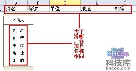 Word2007如何制作批量公函信封9