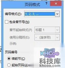 Word2013怎么设置页码3
