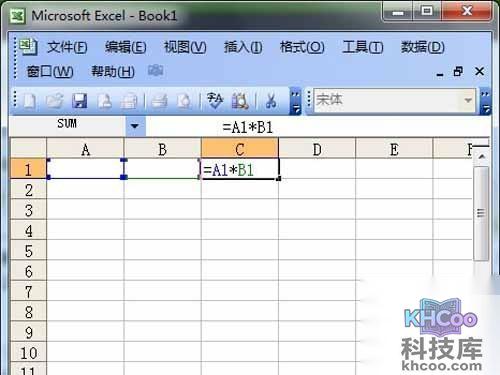 excel乘法函数_打开表格