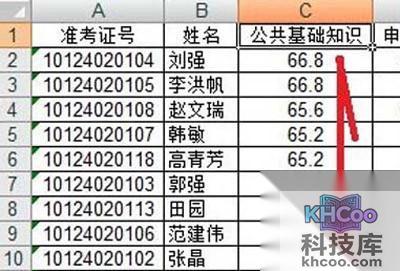 Excel表格基础排序_降序排序的结果
