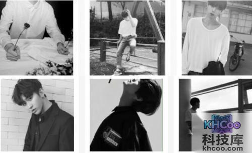 qq头像男生黑白