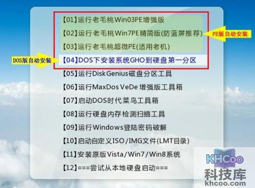 老毛桃winpe Build 20120501如何