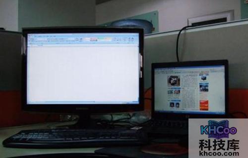 笔记本连接显示器