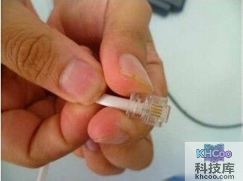 【电话线怎么接】步骤5