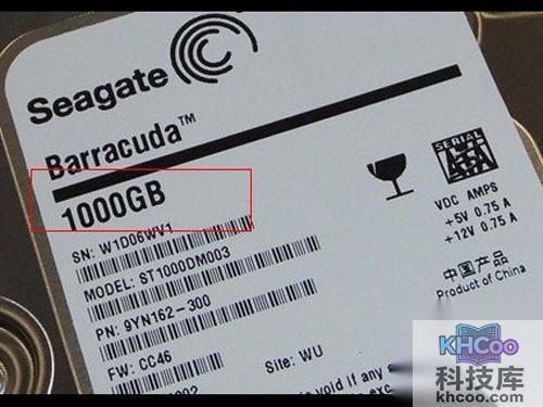 小小一个1TB硬盘怎么又这么多种值呢