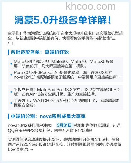 鸿蒙5.0什么时候推送 鸿蒙5.0推送时间爆料【详解】
