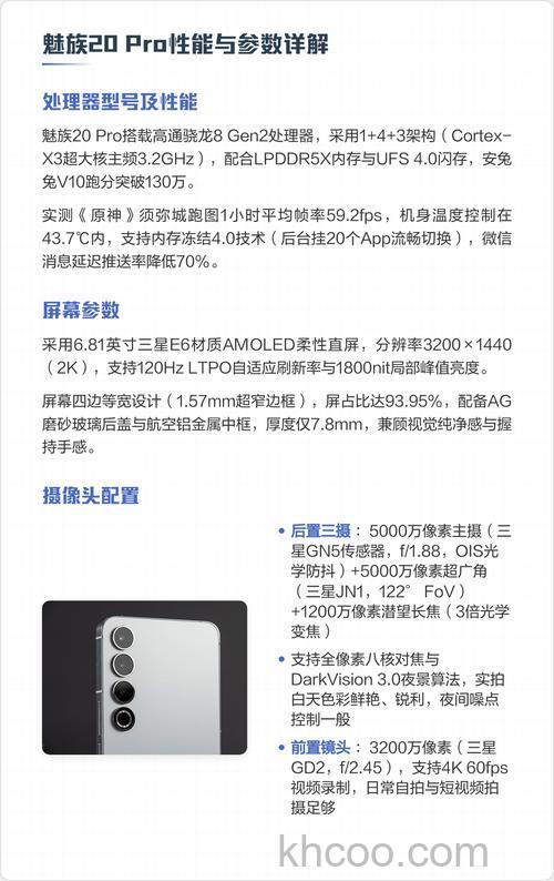 魅族20pro怎么样 魅族20pro是直屏吗【详解】