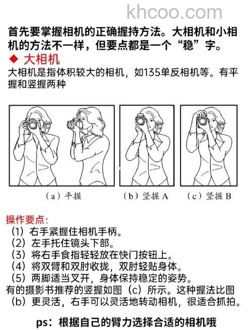 数码相机拍照如何准确地把握周围情况【方法】