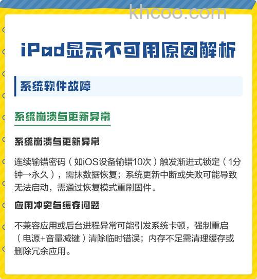 ipad故障原因有哪些-怎么解决
