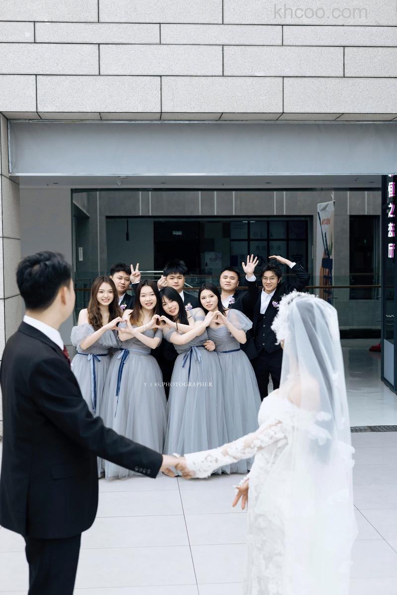 婚礼摄影如何拍出最特别的傧相团