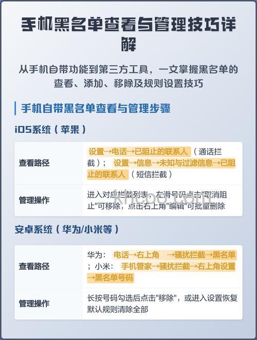 RedmiNote13Pro黑名单怎么查看 RedmiNote13Pro黑名单查看教程【详解】