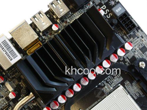 七彩虹战旗C.A890FX X7 V14主板散热怎么样