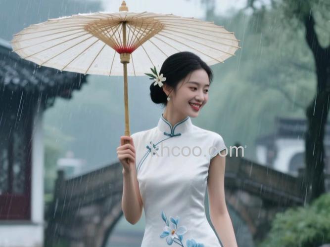 油纸伞拍照姿势推荐大全