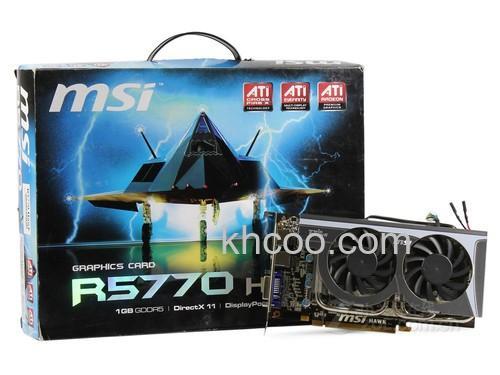 微星R5770Hawk是几相供电