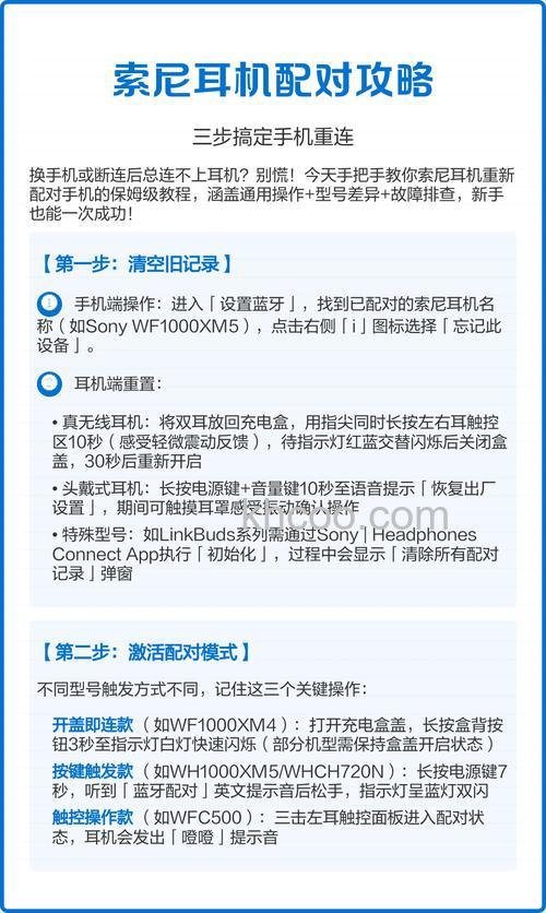 索尼耳机怎么和苹果手机配对