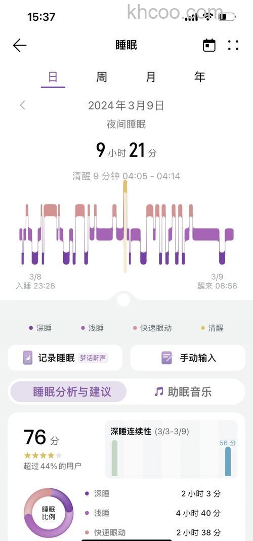 keep智能手环B2怎么使用睡眠监测-怎么记录睡眠时间