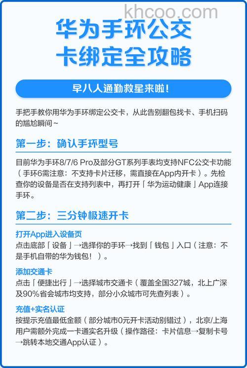 华为手环6Pro怎么添加公交卡-公交卡怎么绑定