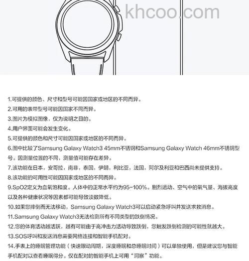 三星Watch3支持防水吗-防水等级是多少