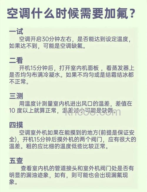 空调的氟多久加一次 空调制冷剂的添加周期介绍【详解】