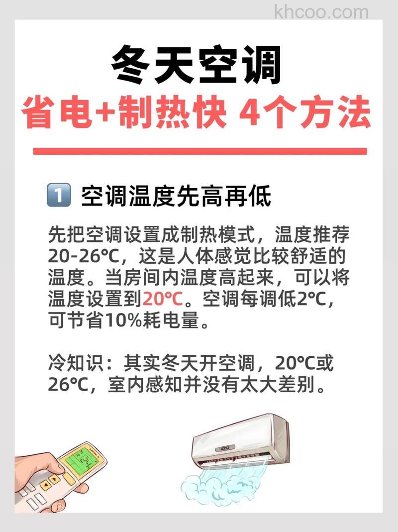 冬季多少度适合开空调制热 空调制热适合温度介绍【详解】
