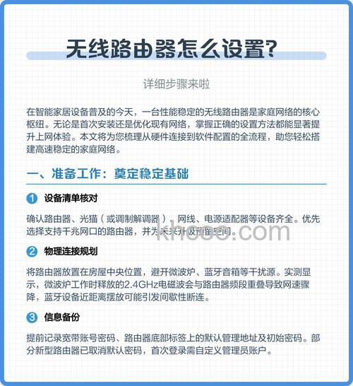 如何设置无线路由器？无线路由器设置方法图解