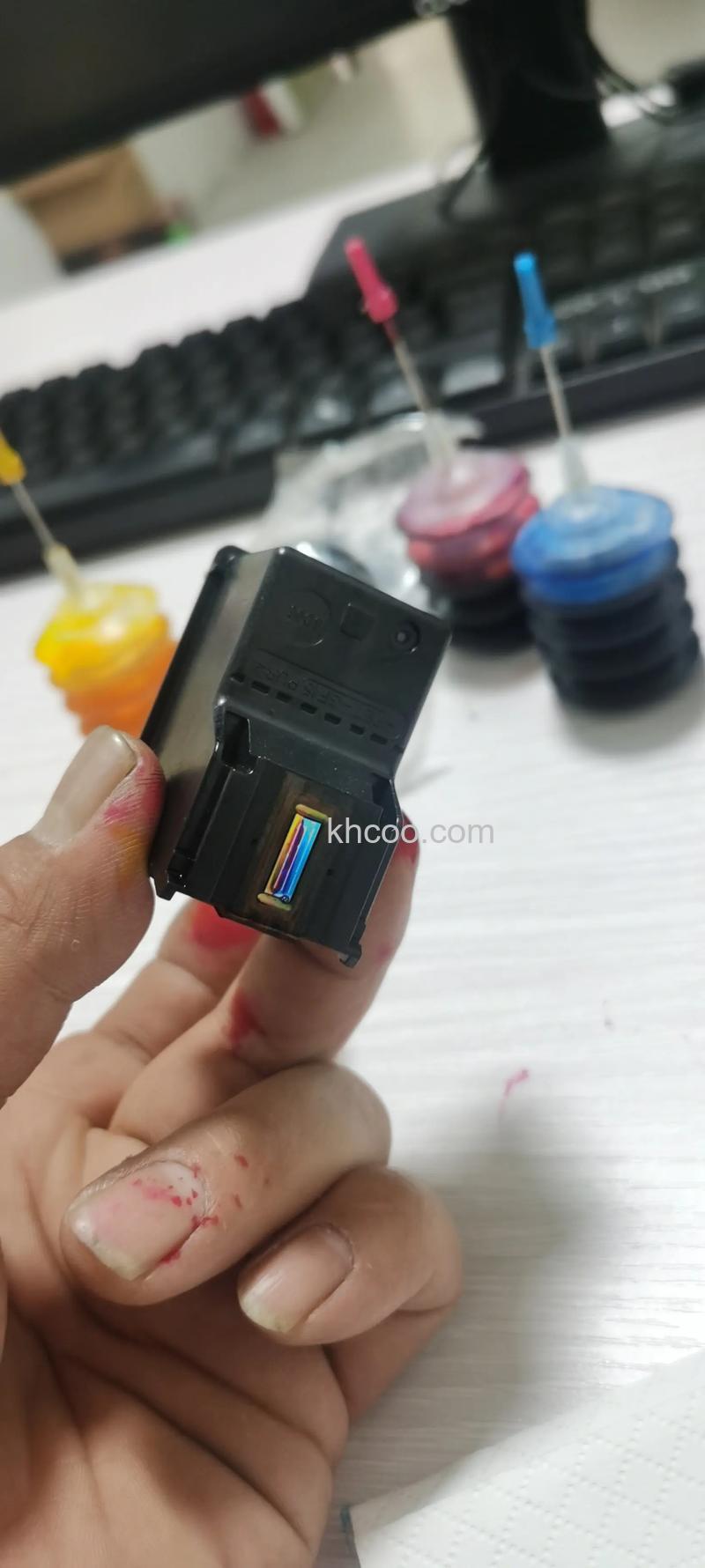 喷墨打印机怎样加墨 打印机加墨方法及不识别墨的处理方式