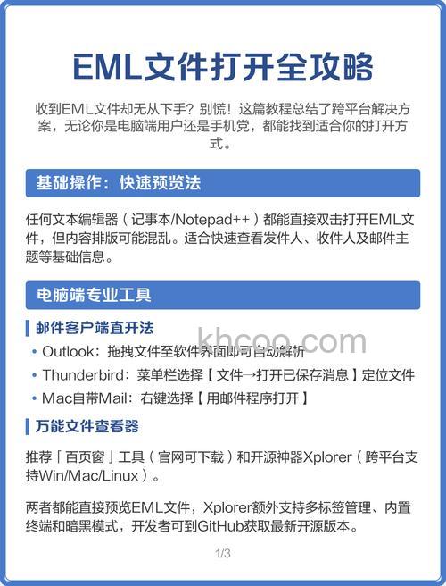 Eml文件怎么打开?eml文件打开方法有哪些?【详解】
