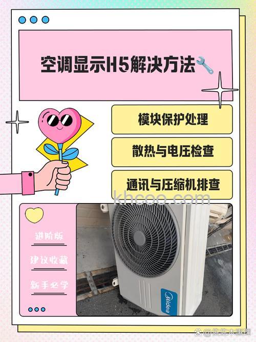 空调显示的H5怎么办 空调显示的H5解决方法【详解】