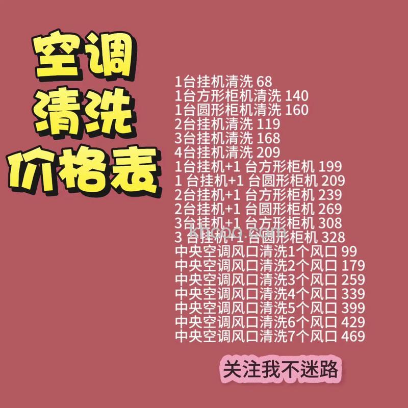 空调清洗一次需要花费多少钱 清洗空调费用范围介绍【详解】