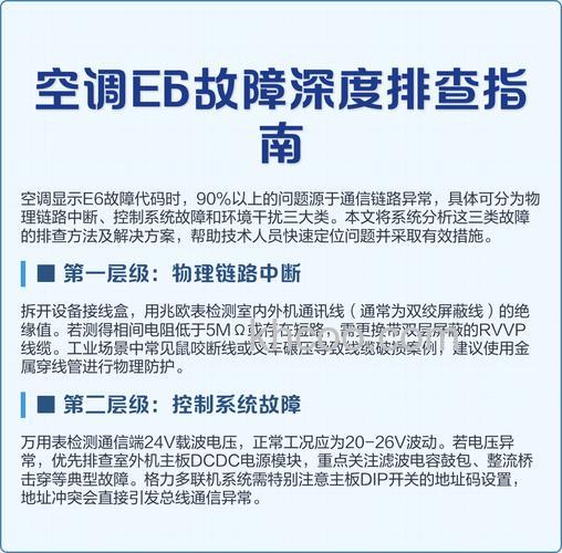 吸顶空调E6故障原因是什么 吸顶空调E6故障原因解决方法【详解】