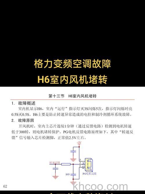 格力定频空调显示h6怎么办 格力定频空调显示h6解决方法【详解】