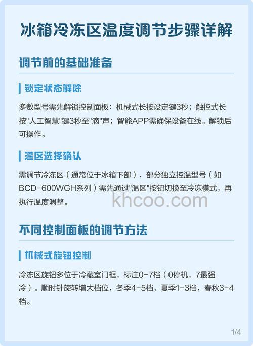 冰箱冷冻一般温度是多少 冰箱冷冻设置技巧【详解】