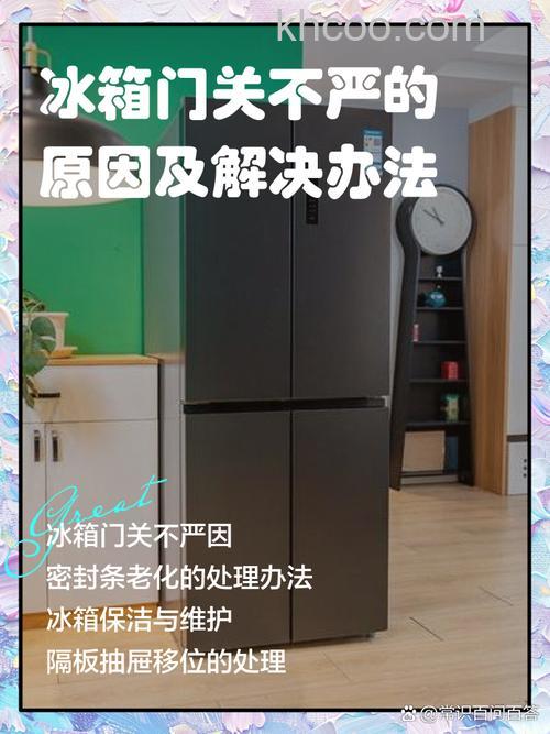 冰箱门关不上是什么原因 冰箱门关不上解决方案【详解】