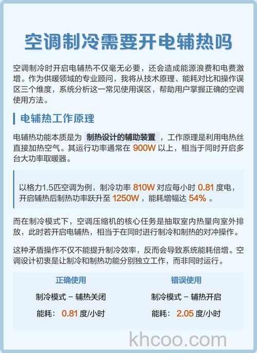 空调暖风要开电辅热吗 空调电辅热介绍及其作用【详解】