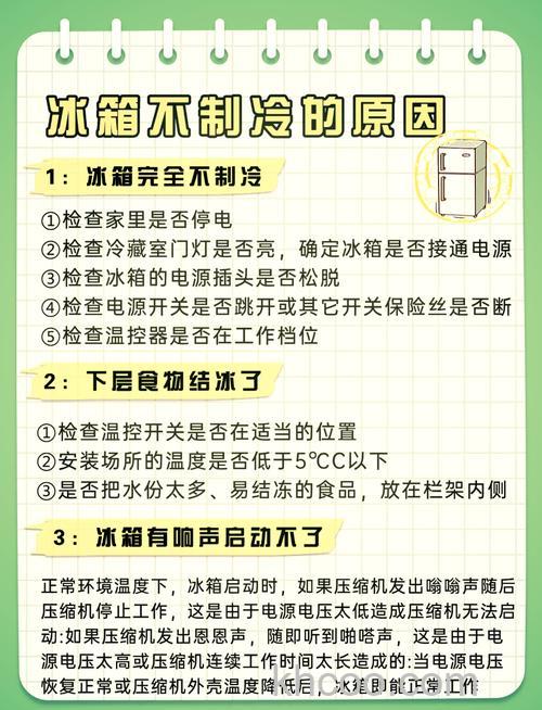 智能冰箱冷冻不制冷怎么办 智能冰箱冷冻不制冷的原因及解决方法【详解】