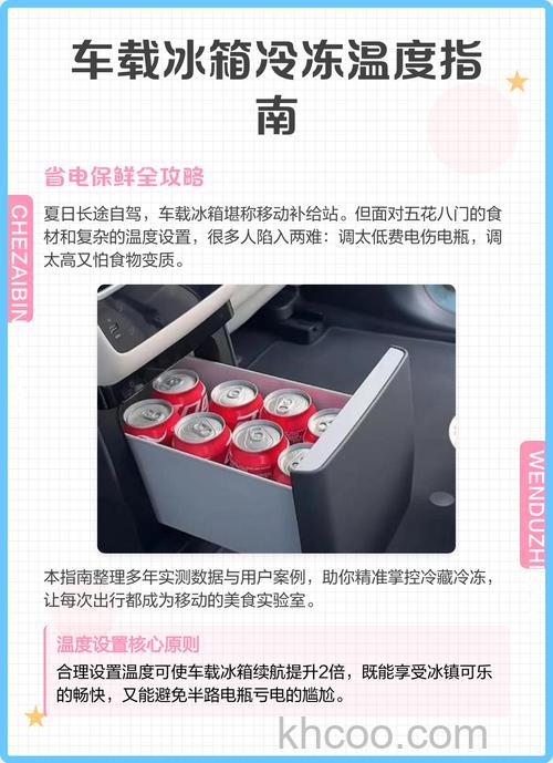 车载冰箱怎么设置制冷