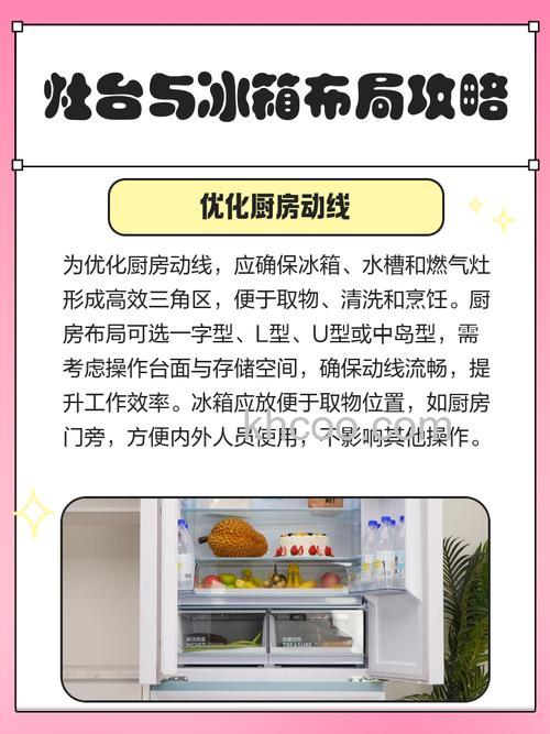 燃气灶与冰箱的正确摆放方法和注意事项【详解】