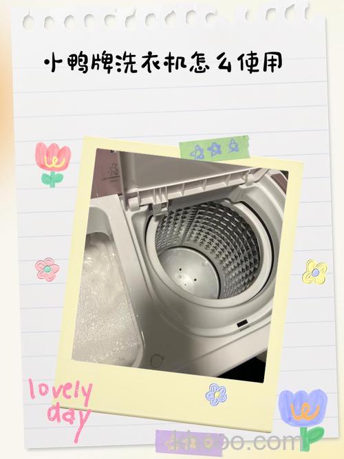 小鸭洗衣机怎么用步骤