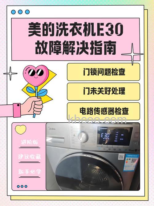 美的滚筒洗衣机不转动不进水怎么办【解决方法】