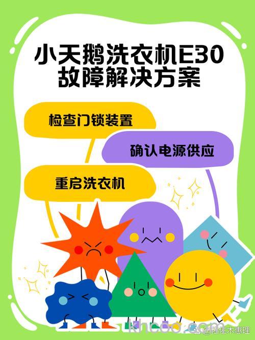 小天鹅洗衣机显示e3怎么办 小天鹅洗衣机显示e3解决方法【详解】