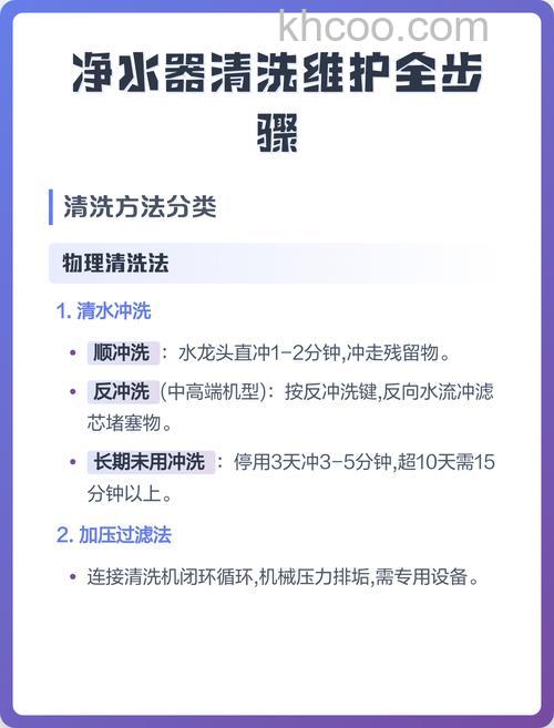 净水系统怎么清洗 净水系统清洗维护方法【介绍】